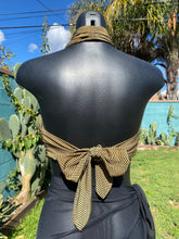 Load image into Gallery viewer, Herringbone Tongue Tied Tie Top