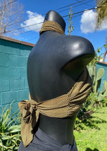 Load image into Gallery viewer, Herringbone Tongue Tied Tie Top