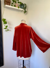 Load image into Gallery viewer, Velvet Kimono - Rust, Olive, Purple, Royal Blue