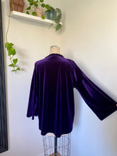 Load image into Gallery viewer, Velvet Kimono - Rust, Olive, Purple, Royal Blue