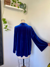 Load image into Gallery viewer, Velvet Kimono - Rust, Olive, Purple, Royal Blue